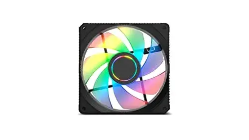 Nox Ventoinha para PC 120mm Preto ARGB Infinite Mirror