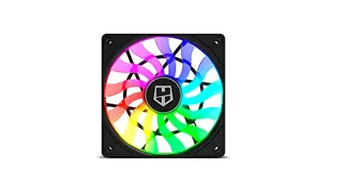 Nox ventoinha para PC 120mm preto ARGB Slim