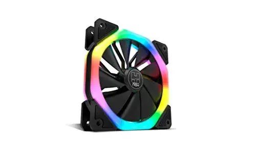 Nox ventoinha para PC 120mm Preto Rainbow
