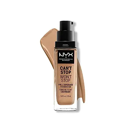 NYX Can’t Stop Won’t Stop Base Liquida Neutro Buff 30ml Cobertura Total