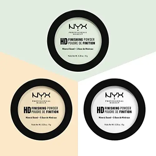 NYX High Definition Finishing Powder Banana 8g Fixador de Maquiagem