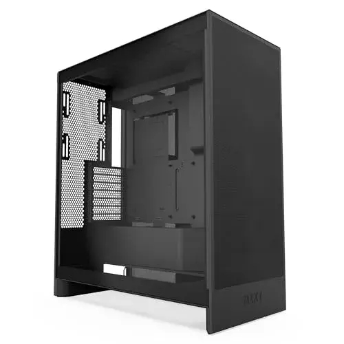 NZXT H7 Flow 2024 Caixa de PC Meio-torre Preto com Refrigeração Avançada