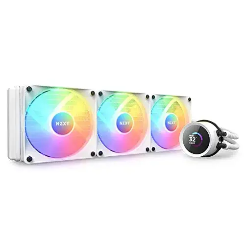 NZXT Water Cooling Kraken 360 LCD RGB 12V Branco