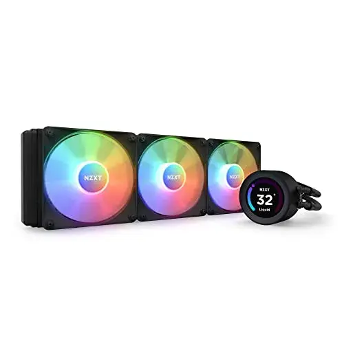 NZXT Water Cooling Kraken Elite 360 LCD RGB Liquido 2.4W Preto
