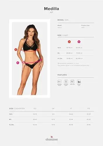 Obsessive Medilla Set Two Pieces XL