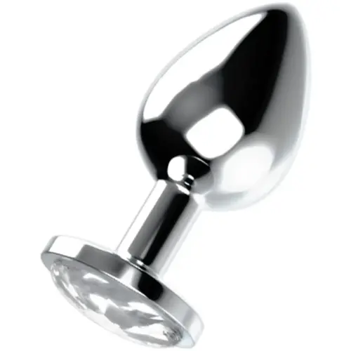 Ohmama Anal Plug Metal L White Elegante