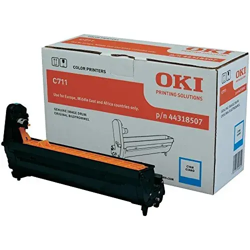 OKI 44318507 Tinteiro Preto Ciano