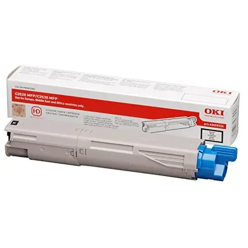 OKI 43459324 Tinteiro Preto 2500 páginas