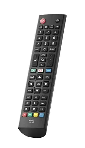 One For All URC4911 Controle Remoto Universal Compatível com TV LG