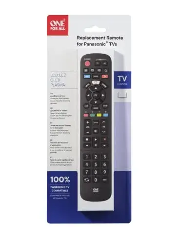 One For All URC4914 Controle Remoto para TV Panasonic