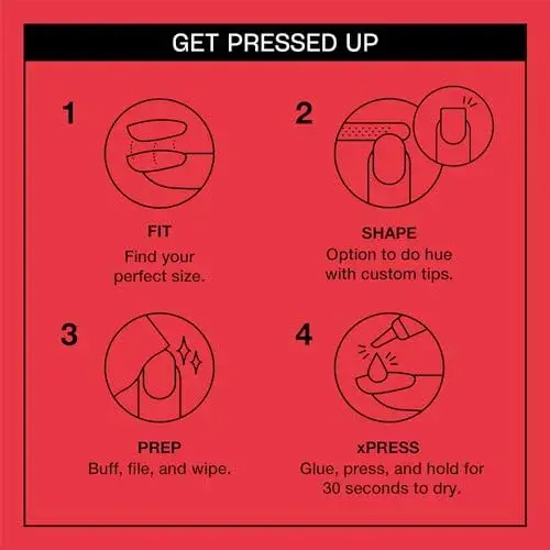 OPI Unhas Artificiais Cajun Shrimp