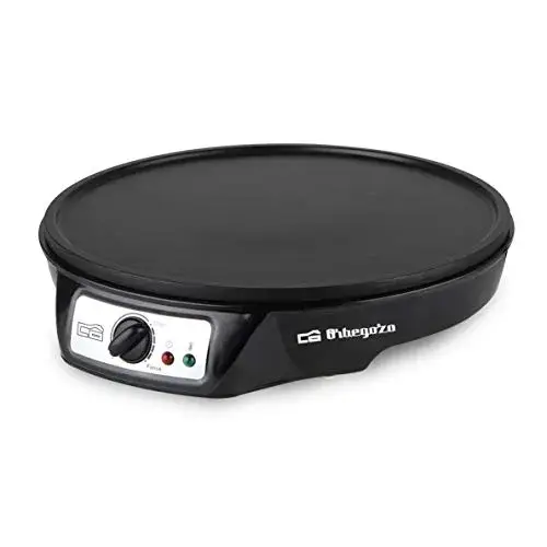 Orbegozo CM 2360 1000W 30cm Preto Máquina de Crepes