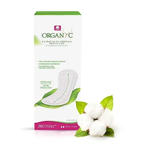 Organyc Penso Diário Maxi Algodão Bio Hipoalergênico