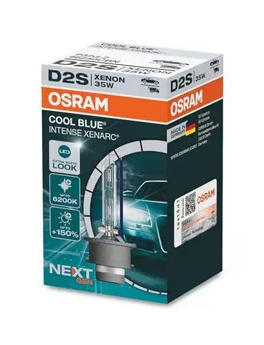 Osram 66240CBN D2S Xenon Cool Blue Intense 6200K