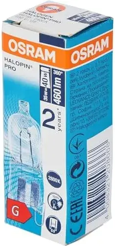 Osram Lâmpada Halogenôneo 33W G9 Energy Saver