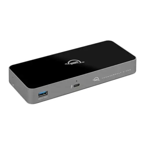 OWC Thunderbolt 5 Hub USB-C Compatibilidade Mac e Windows