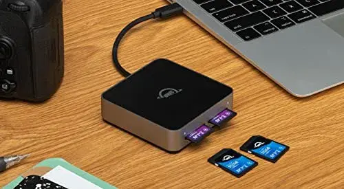 OWC Leitor de Cartões SD Dual-Slot USB-C