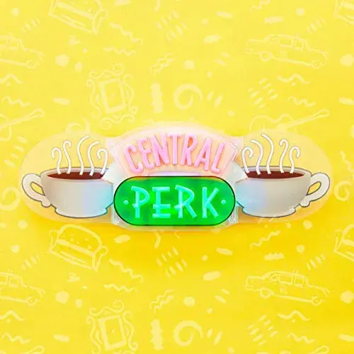 Paladone Colecionável Edição Oficial Central Perk Cafe Neon Light