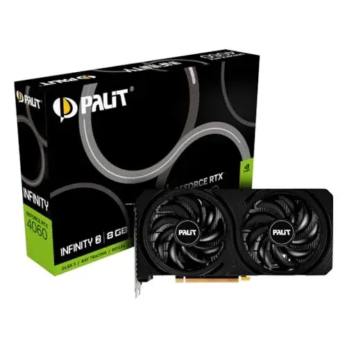 Palit RTX 4060 8GB GDDR6 2460 MHz CUDA