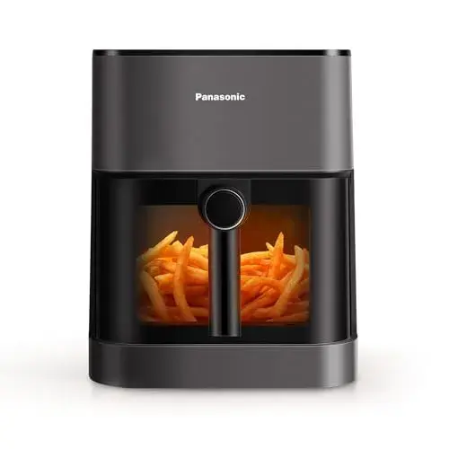 Panasonic NF-CC500SXE 5L Cinzento Fritadeira a ar quente com vapor e controle touch