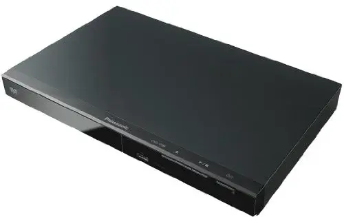 Panasonic DVD-S500EG-K Reprodutor de DVD com gravação de CD para USB Preto