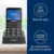 Panasonic KX-TU155EXBN Telefone Sem Fio Preto