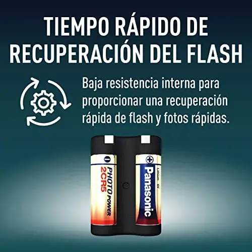 Panasonic Pilhas de Lítio 3000mAh CR5