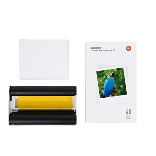 Papel Fotográfico 3″ Portable Instant 1S Paper 40 folhas