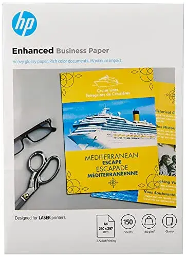 Papel Fotográfico Laser A4 Glossy 150g