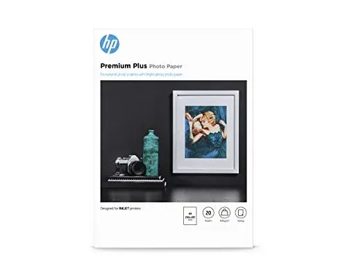 Papel Fotográfico Premium Plus Glossy  A4 Impressão de Fotos de Alta Qualidade