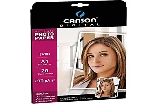 Papel Fotográfico Satin A4 270g