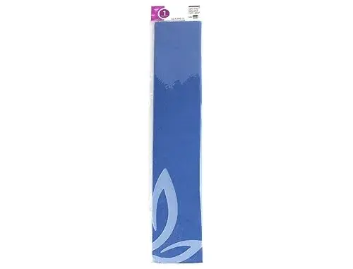 Papel Crepe Azul 50cm 1 rolo