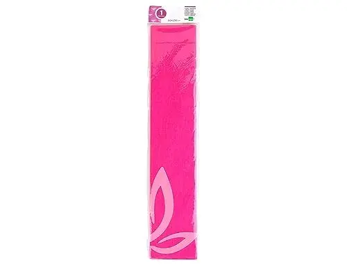 Papel Crepe Rosa fluorescente 50cm 2,5m