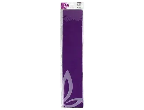 Papel Crepe violeta escuro 50cm 1 folha
