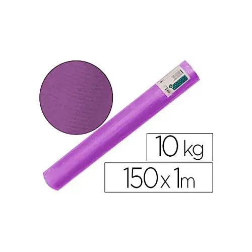 Papel Kraft 150g violeta 1m x 153m Bobina 10Kg
