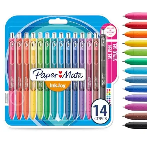 Paper Mate Esferográfica Gel InkJoy Retrátil 0.7mm