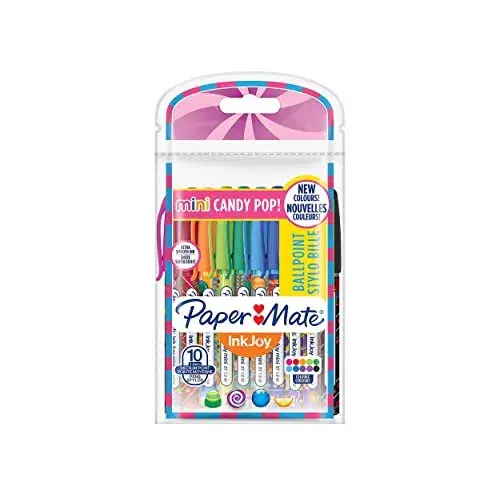 Paper Mate Inkjoy 100 Candy Pop Rosado Caneta 1,0 mm
