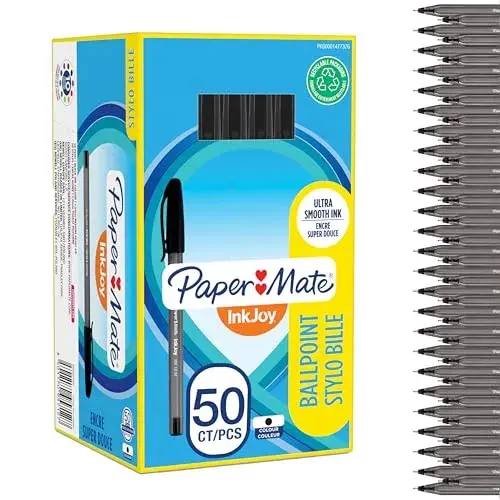 Paper Mate Inkjoy 100 Preto Esferográfica 1mm