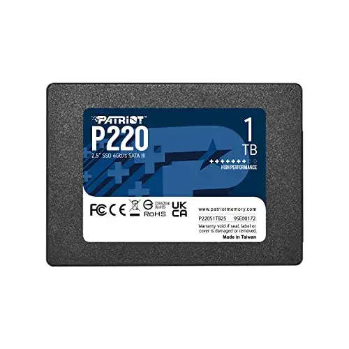 Patriot P220s 1TB SSD SATA III