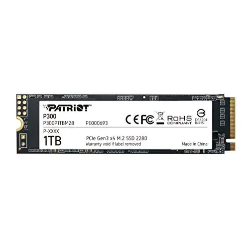 Patriot P300 1TB SSD M.2 NVMe 2100MB/s