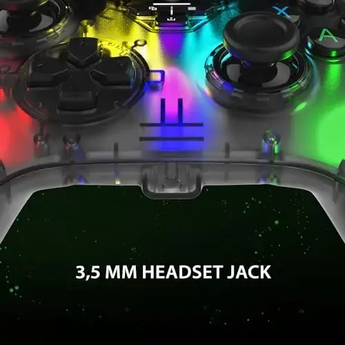 Snakebyte GamePad X RGB Controle Xbox/PC Cinzento