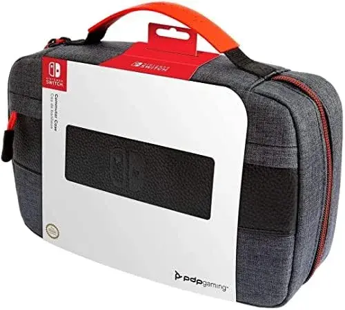 PDP Bolsa de Transporte Elite Preto Compatível com Nintendo Switch