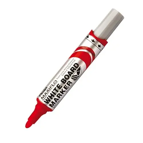 Pentel Marcador Maxiflo Vermelho 2,5mm Longa Duração