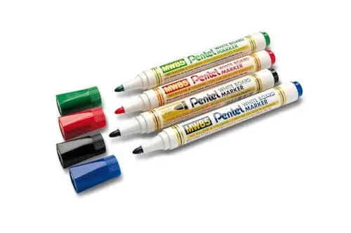 Pentel Marcador para Quadro Branco Azul 4,2 mm Traço 2 mm