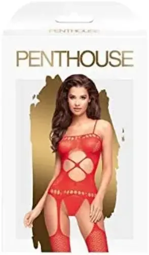 Penthouse Bodystocking Hot Nightfall Vermelho XL