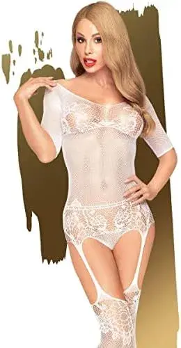 Penthouse Sugar Drop Bodystocking S-l Suspender Lingerie