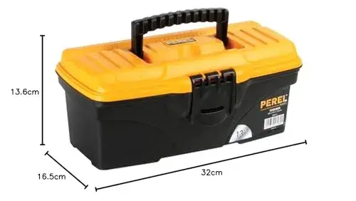 Perel Caixa de Ferramentas 13″ Robust**a**