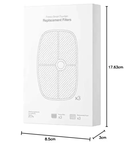 Petoneer Filtros 3 em 1 para Comedouro e Bebedouro