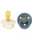 Bibs Conjunto 2 Chupetas Borracha Natural 0-6M Ivory/Petrol