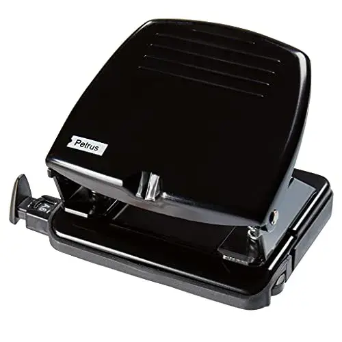 Petrus Furador 65 Capacidade 20 Folhas Preto